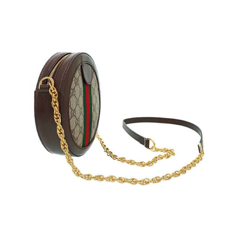 GUCCI Ophidia GG Round Shoulder Bag Chain - Picture 2 of 9